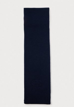 EMBOSSED MUFFLER UNISEX - Sál - deep blue