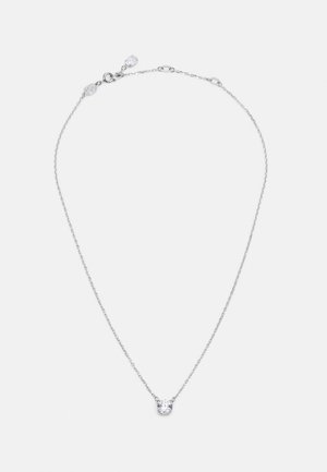 STILLA PENDANT ROUND CUT - Necklace - silver-coloured