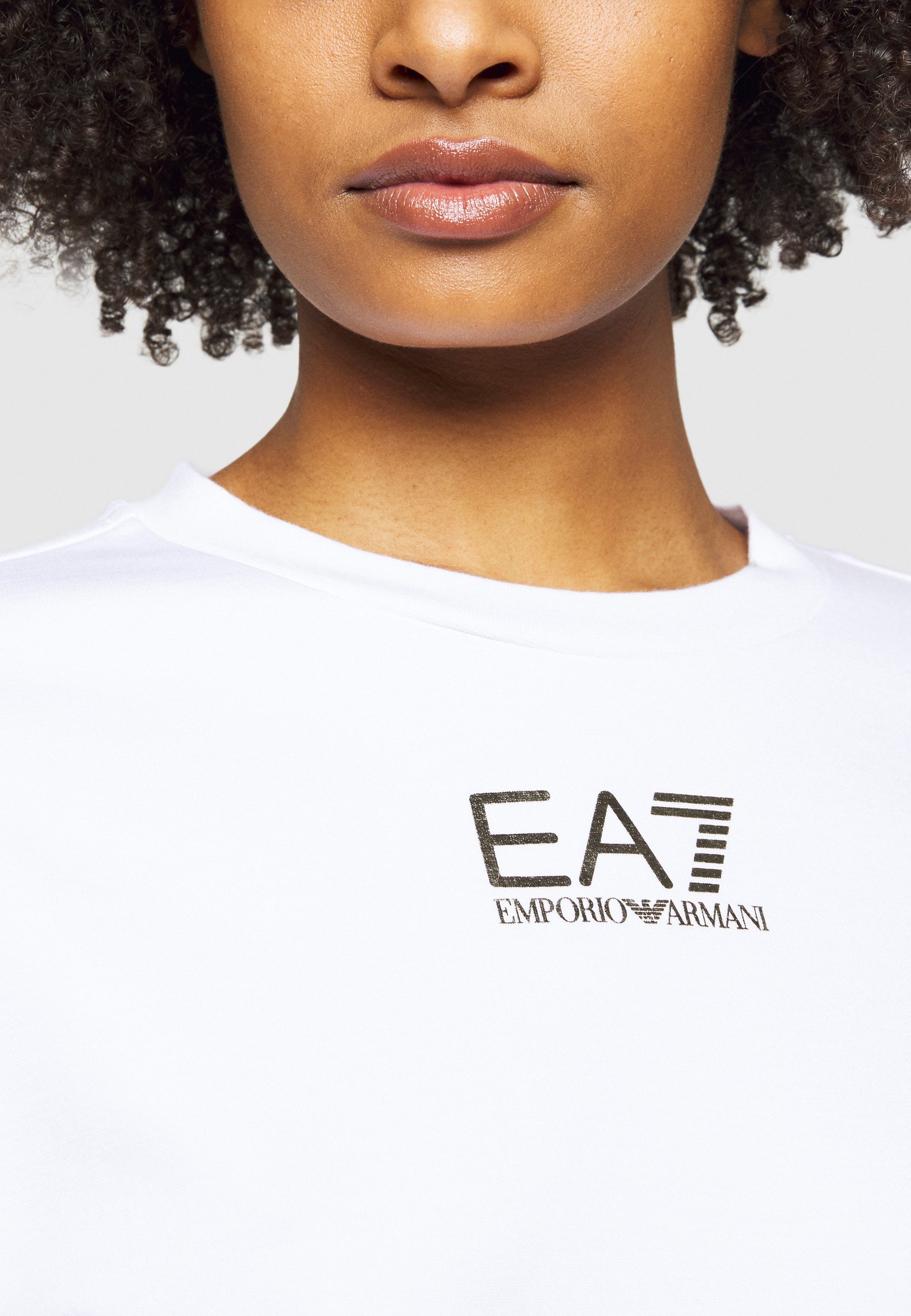 EA7 Emporio Armani Sweater - white/wit - Zalando.nl