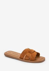 Next FOREVER COMFORT - Papuci - tan brown suede