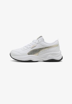 Puma, Trainers - white- gold- black