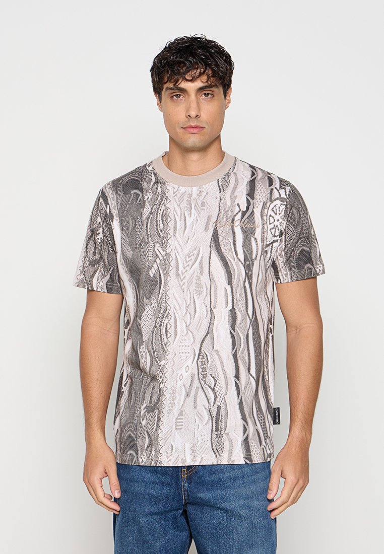 carlo colucci T-shirt print grijs