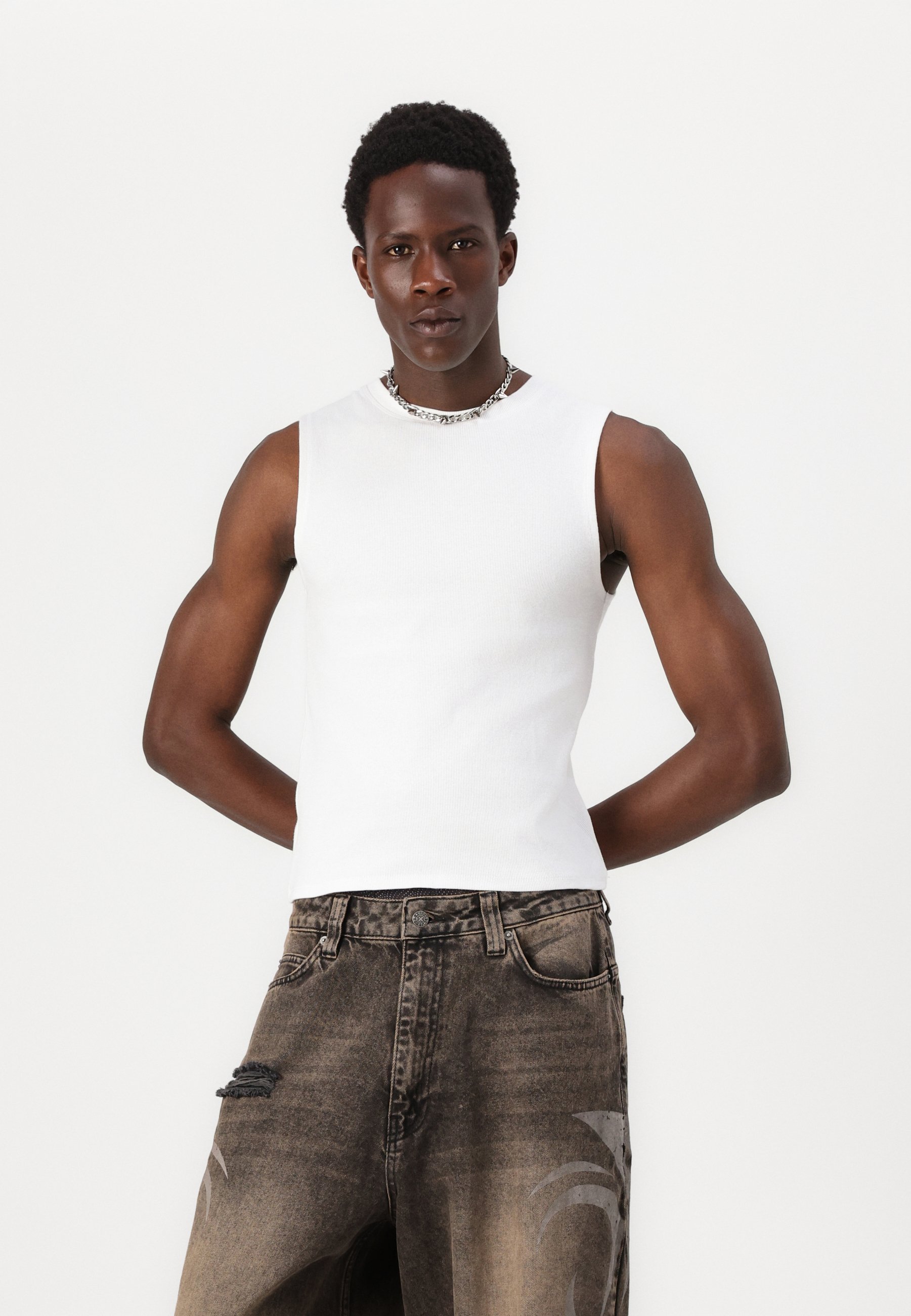 Jaded London BLADE COLOSSUS UNISEX - Baggy Jeans - brown - Zalando