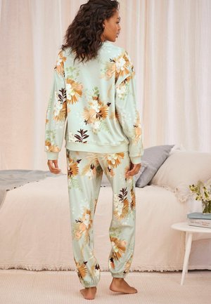 Next Pyjama - green floral