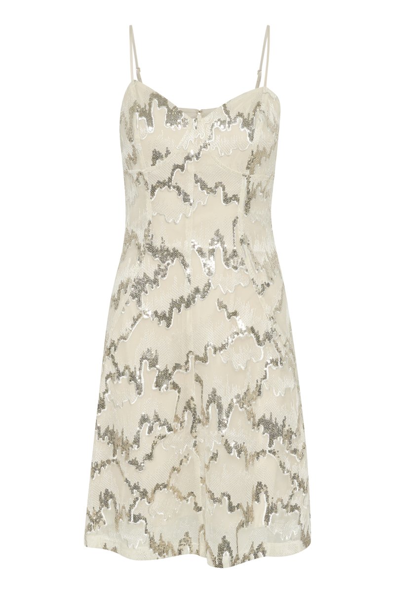 Gestuz Cocktailjurk crème