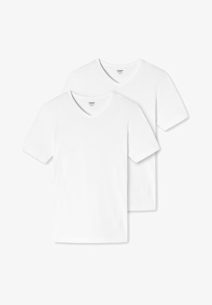 UNCOVER - T-shirt - bas - weiss