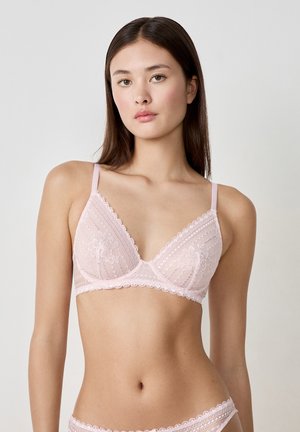PANAMA - Reggiseno a balconcino - rose lurex