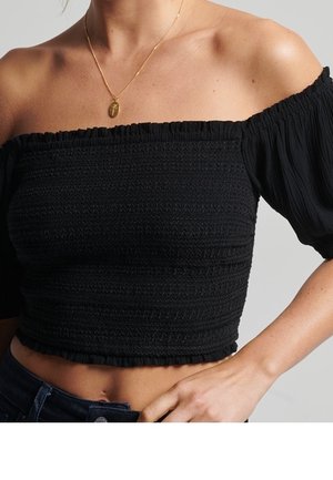 Bluse - black