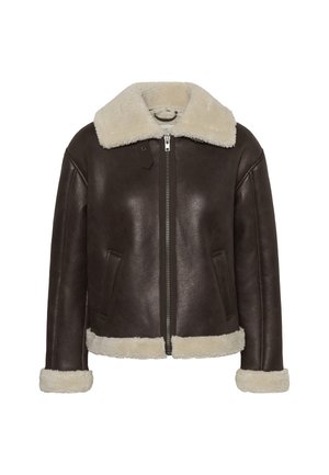 Kaffe, KAARABELLA - Veste en similicuir - coffee bean