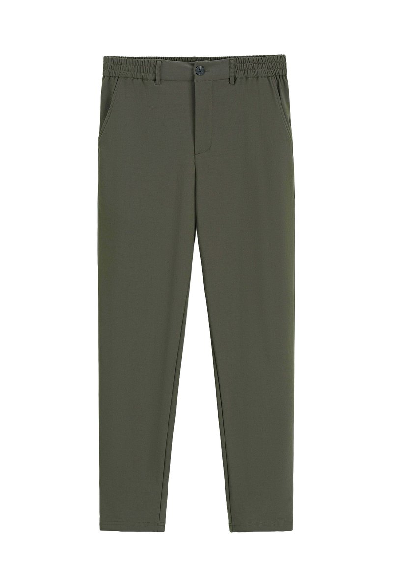 FRILIVIN À BOUTON - Chino - vert kaki