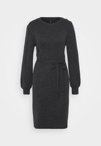 ONLGLORY LIFE BUTTON DRESS - Tubino - dark grey melange
