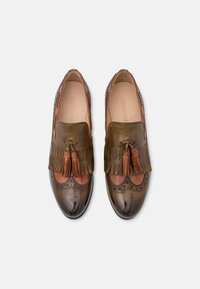 Melvin & Hamilton SELINA - Sapatos sem atacadores - olive/brown