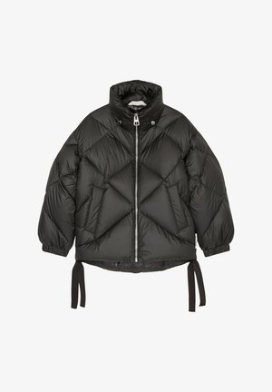 Marc O'Polo LOW IMPACT PROJECT STAND-UP COLLAR TAPES WELT POCKETS - Talvejope - normal black