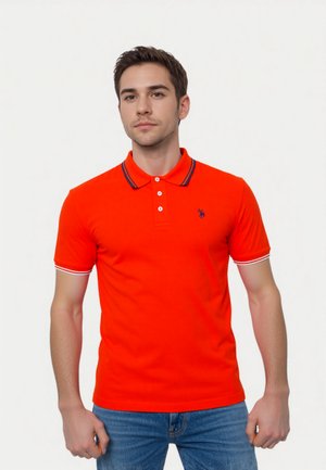 U.S. Polo Assn. SHORTSLEEVE BARNEY - Poloshirt - rot
