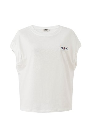 FRNCH, LINDOS - Print T-shirt - blanc