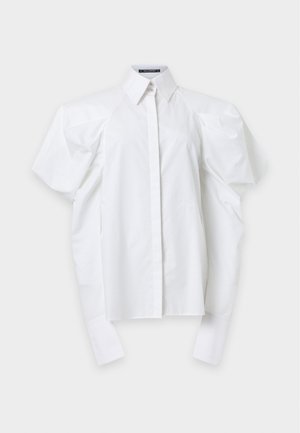 KARL LAGERFELD, STUDIO VOLUME SLEEVE SHIRT - Риза с копчета - white