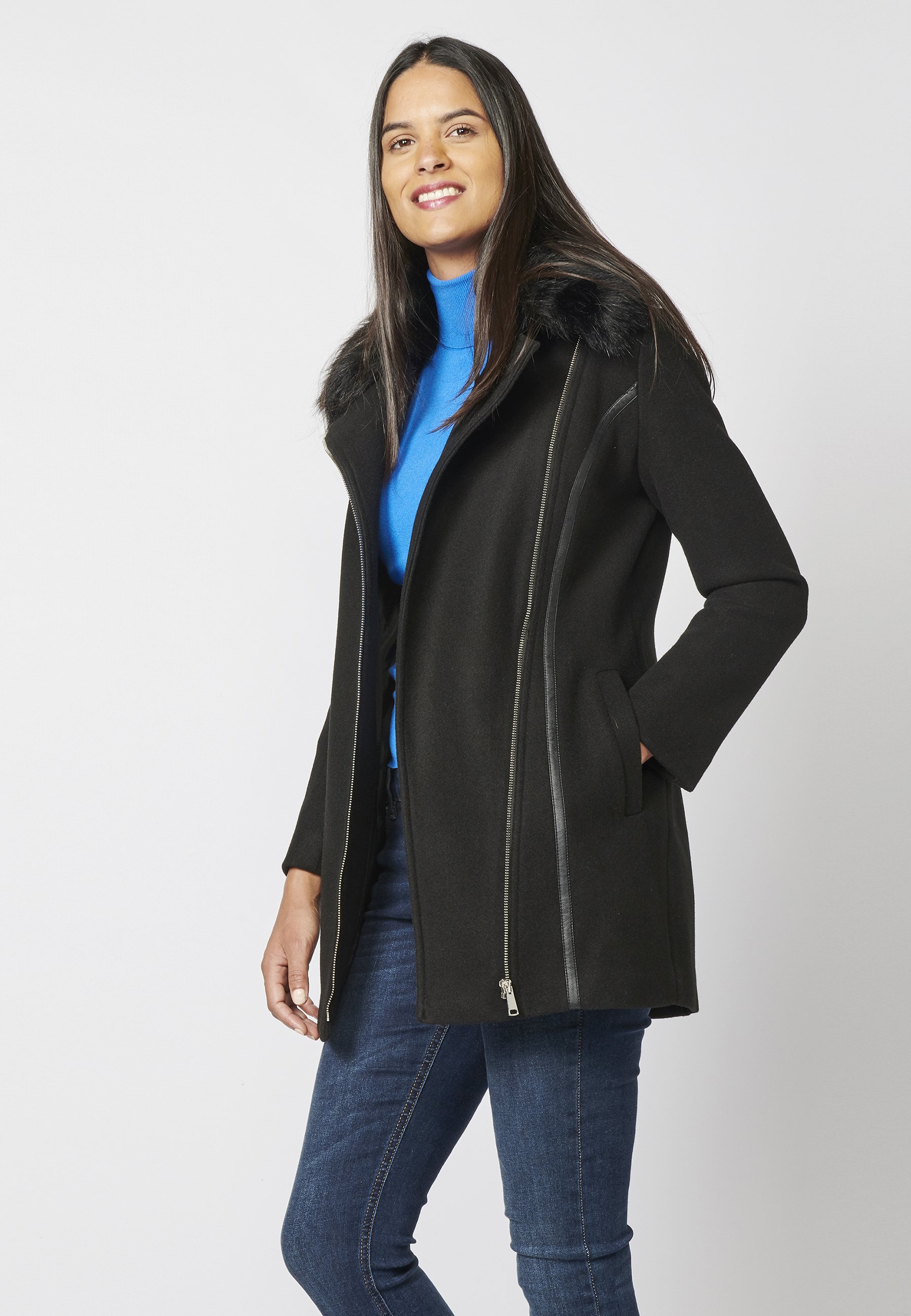 Koroshi Abrigo de invierno - black/negro - Zalando.es