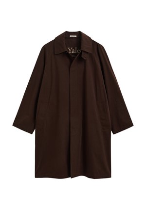 GANT, YALE CAR COAT - Παρκά - black brown