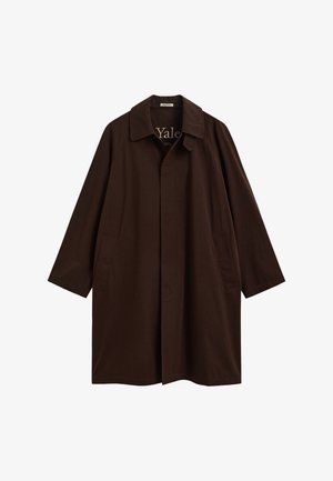 GANT, YALE CAR COAT - Παρκά - black brown