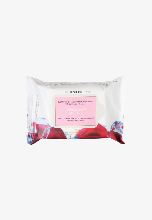 POMEGRANATE CLEANSING & MAKE-UP REMOVING WIPES 25 PIECES - Ansigtsrens - neutral