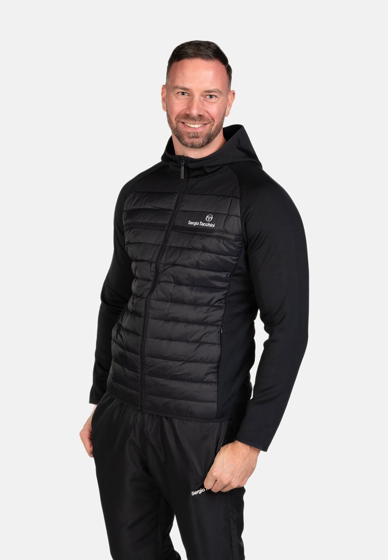 Sergio Tacchini DORALTRACKSUIT - Tuta - navy/white/blu scuro