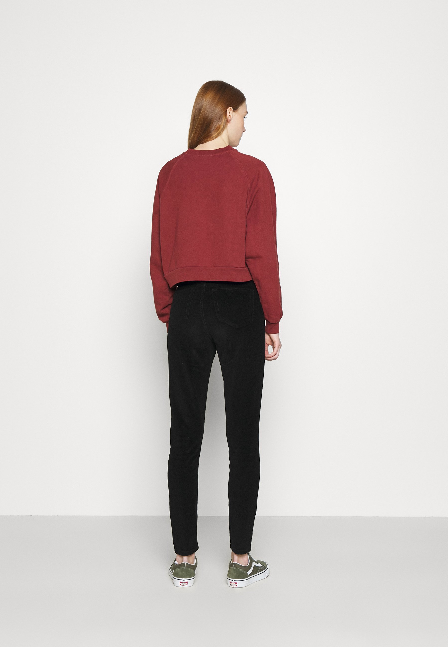 Petite Sateen Jamie Jeans Wit - Topshop - Mode voor kleine vrouwen