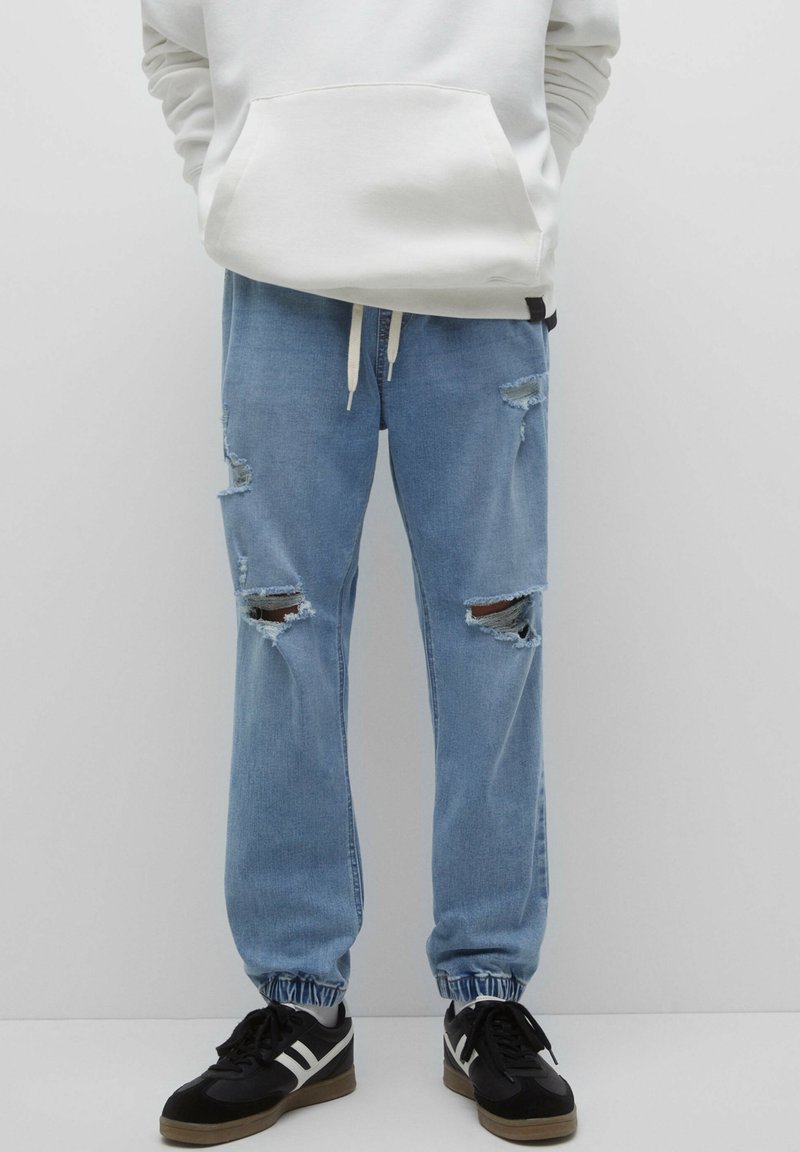 PULL&BEAR Relaxed fit jeans light blue denim/lightblue denim