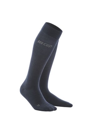 CEP ALLDAY RECOVERY COMPRESSION SOCKS WOMEN - MADE IN GERMANY - Calze sportive - dark blue