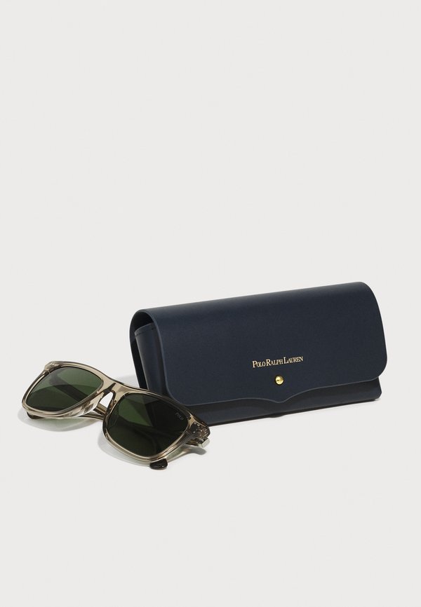 UNISEX - Sunglasses - shiny transparent dark taupe4