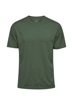 Hummel ACTIVE - T-shirt de sport - climbing ivy
