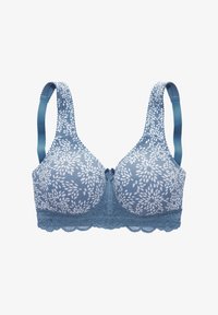 Unausgewählt, blau-weiß