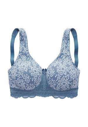 ENTLASTUNGS-BH - T-shirt bra - blau-weiß