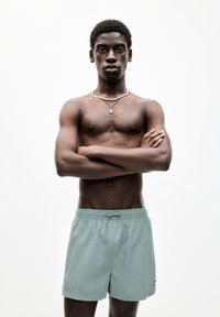 PULL&BEAR Fürdőnadrág - dark green