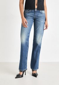 Weekday ARROW LOW - Džíny Straight Fit - mine blue