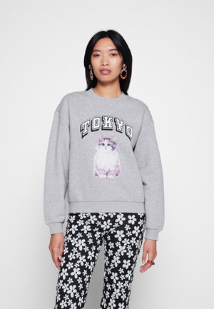 Sweatshirt - grey dusty light v1 tokyo2