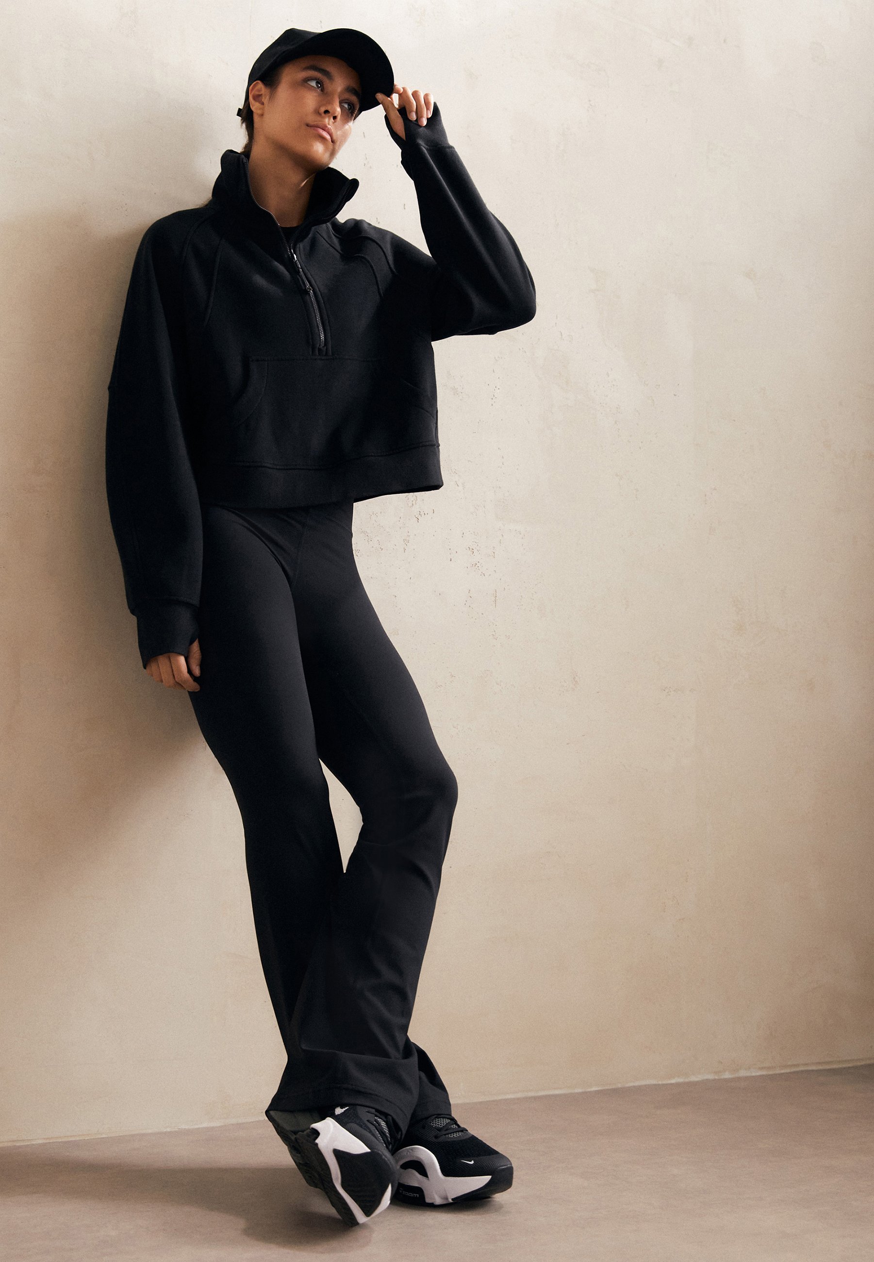 lululemon Grooveパンツ　黒160/66A lululemon Grooveパンツ 黒160/66A BAUER lululemon GROOVE PANT