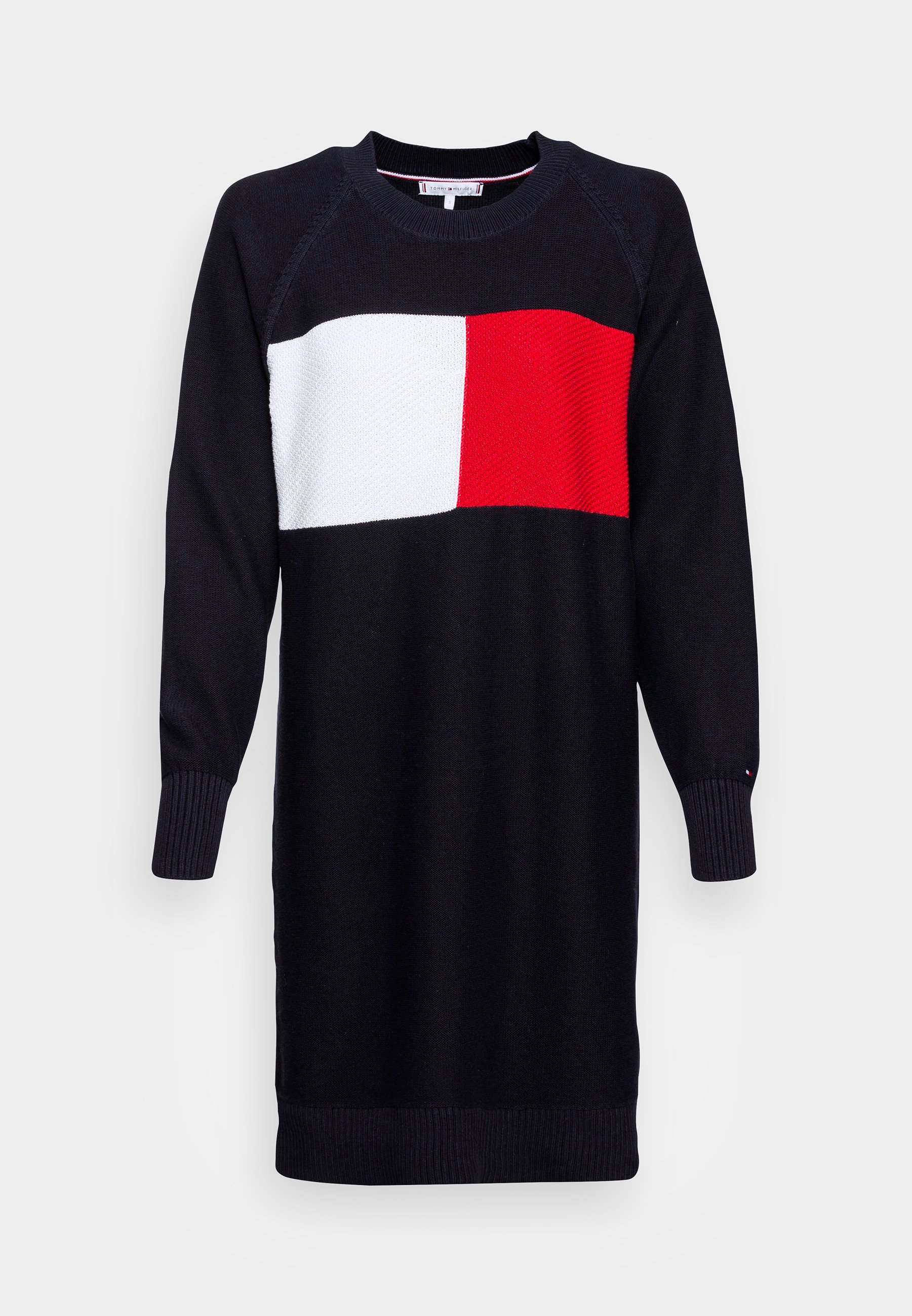 tommy hilfiger black sweater dress