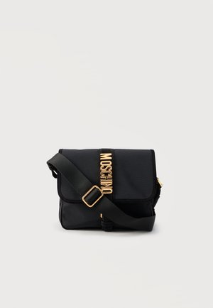 CARRY ME BORSA - Taška s příčným popruhem - black/gold-coloured