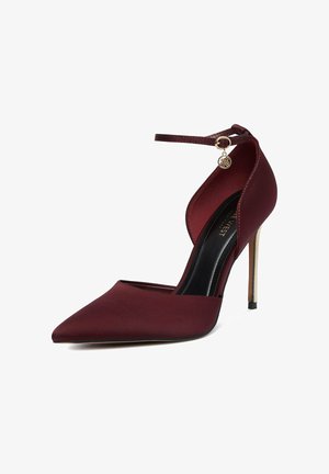 Nine West, NINE WEST HEELS WOMEN'S BURGUNDY 5907964520795 - Hoge hakken - burgundy