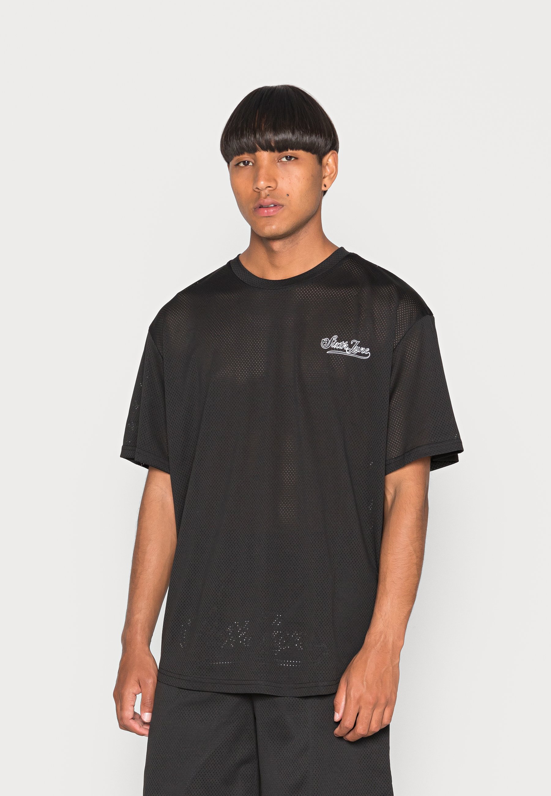 Sixth June Print T-shirt - black 