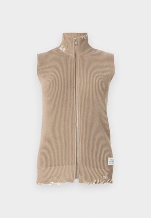 MM6 Maison Margiela GILET - Weste - beige