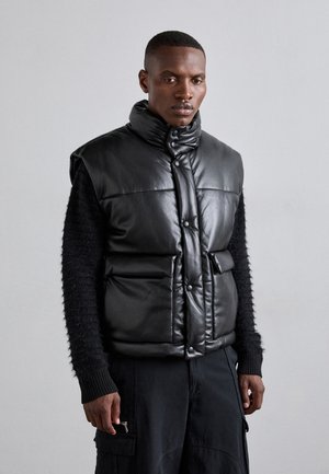 JOVAN - Waistcoat - black