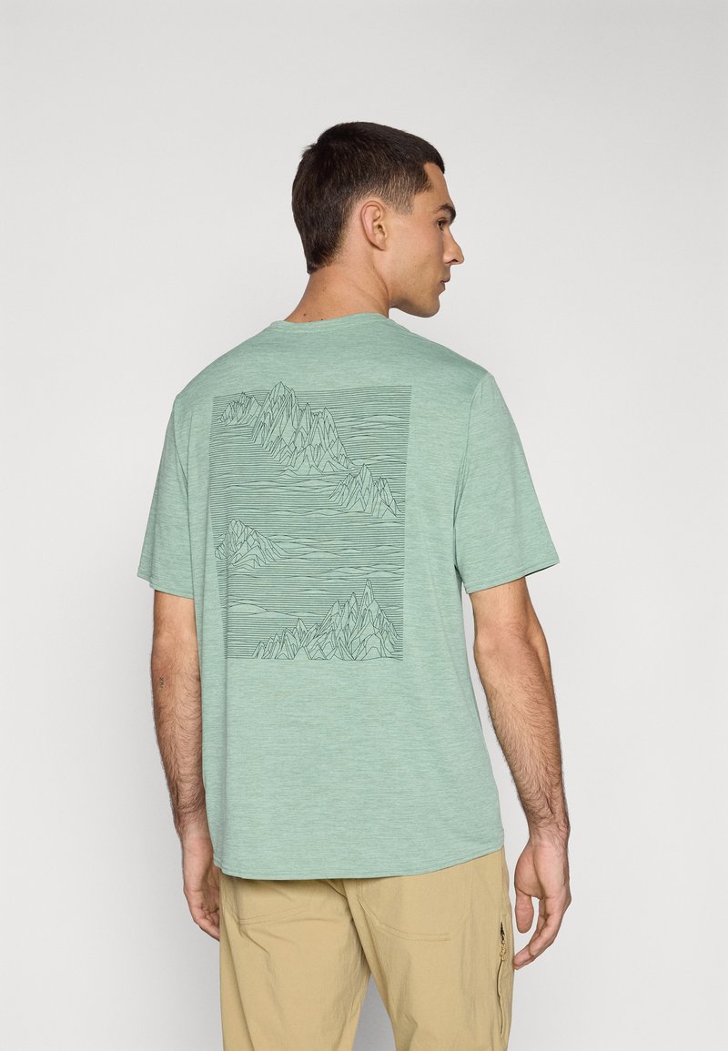 Patagonia DAILY GRAPHIC SHIRT - T-shirt de sport - ellwood green