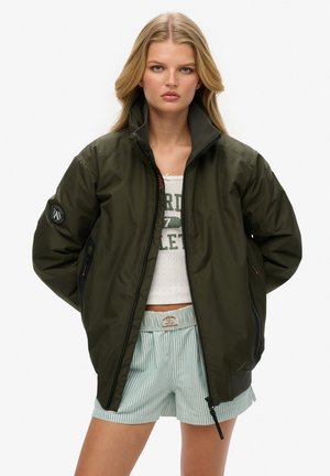 CITY HARRINGTON - Light jacket - army khaki