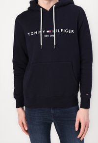 Tommy Hilfiger Felpa con cappuccio - dark blue