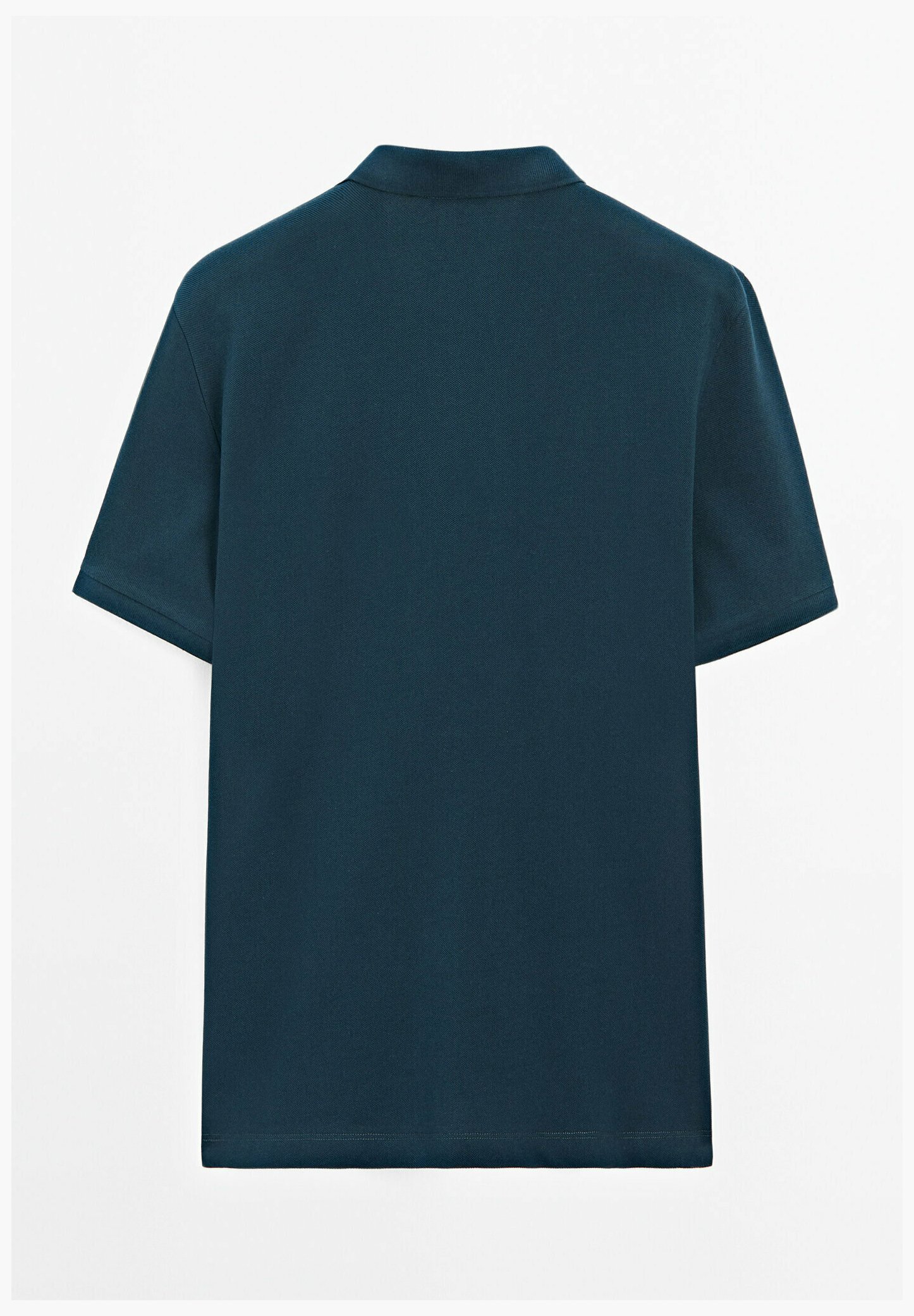 Massimo Dutti MICRO TEXTURED PIQUÉ POLO NECK - Polo shirt Massimo Dutti MICRO TEXTURED PIQUÉ POLO NECK - Polo shirt