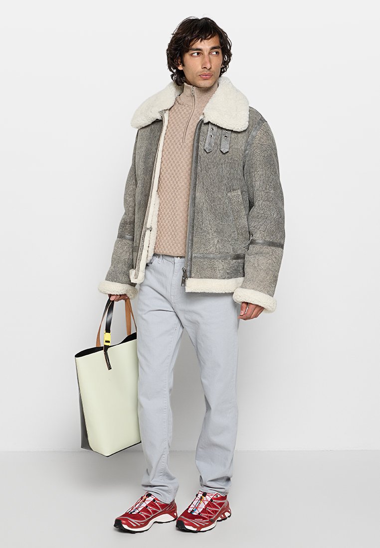 Lederjacke