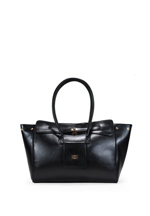 HOMBRO CON CINTURÓN Y BOLSILLOS - Bolso de mano - black