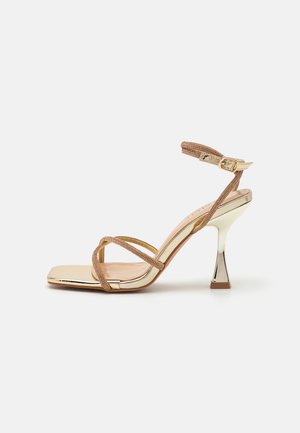 ZOYA - High heeled sandals - gold-coloured