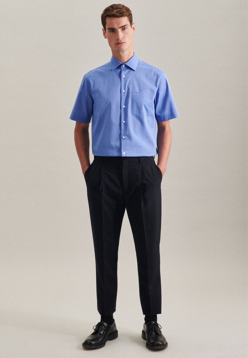 Seidensticker REGULAR FIT - Camicia - blau